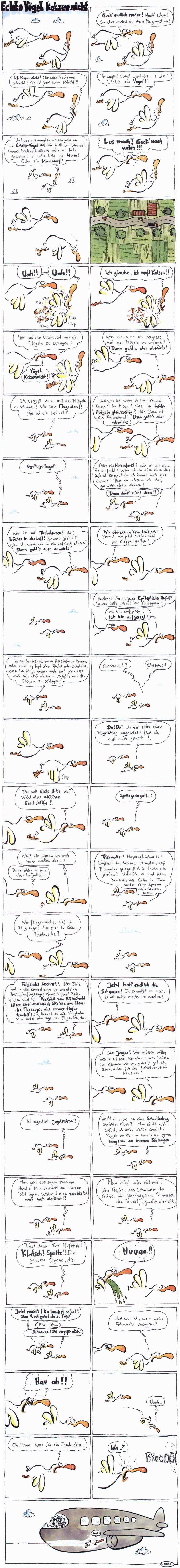 Echte V&ouml;gel kotzen nicht !?!